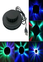 USB 48led 8W RGB Rotary Sound Control Counter Decoratie Licht Led Stage Lichtstaaf Disco Ball DJ Club Bar Music Light4680070