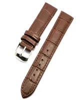 Watch Accessory 1820222426mm Black Brown Leather Watches Band Wristwatch Replacement Strap Bracelet Pin Buckle Spring Bars Str4399884