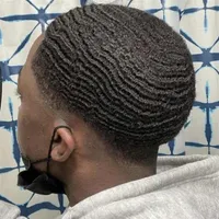 Afro Kinky Curl Toupee Hint Bakire İnsan Saç Değiştirme 4mm 6mm 8mm 10mm 12mm 15mm Siyah Erkekler İçin Tam Dantel Ünitesi Fast Express D292L