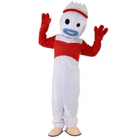 New Toy Forky Mascot disfraces de la mascota de madera de la mascota de la mascota elegante vestido de fiesta para la fiesta para la fiesta para el algod￳n286y