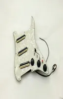 Pickups de guitarra de estilo St SSS Humbucker Pickups Zebra Pickguard Fia￧￣o adequada para Str Guitar 20 Combina￧￵es de estilo 6974344