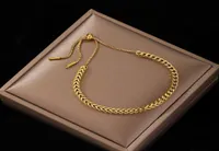 Chaîne de liaison novo design de moda ao inoxidavel lien pulseiras para mulheres menina homens ouro cor hiphoprocha ajustavel pulseira7157499