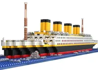 1860ps Mini Blocks Модель титанического круизного лайнера модель лодки Diy Diamond Building Kit Kid Kids Toys 1232665973