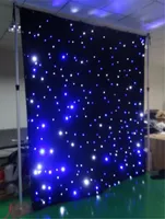 led star curtain Tianxin LEDS 3mx8m wedding backdrop stage background cloth with multi controller dmx function6352409