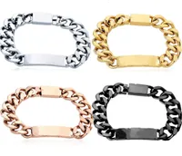 charm bracelet designger jewelry Stainless Steel cuban Link Iced out braceletS bracciali Chain Bracelet for man and women gift2222200