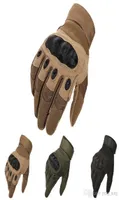 Gants tactiques sports arm￩e motocycel gants de doigt plein doigt de peintureball combat carbone hard kuckle mittens3996384