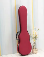 Укулеле -харбокс корпус сумки легкий вес сопрано концертный тенор 21 23 26 дюйма Ukelele Grey Red Blue Mini Guitar Accessories Parts1923228