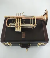American Bach BB Trumpet Instrument LT197S99 Phosforo Copper Trumpet Musical Professional Performance con Case8402623