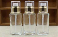 Transparent Glass Perfume Atomizer Empty Small Spray Bottle 50ml 30ml pure dew Moisturizer water container1464773