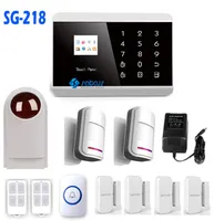 Uygulama Kontrolü Kablosuz Akıllı Dokunma Düğmesi TFT RENK DİĞER GSM PSTN GSM Sistemi Alarm Kablosuz Ev Güvenliği SG 2187886839