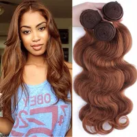 Malaysian Indian Brazilian Virgin Hair Bundles Peruvian Body Wave Hair Weaves Natural Color #1 #2 #4 #27 #99j #33 #30 Human Hair E310x