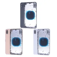 Replacement Back Cover Housing Glass Frame with Waterproof and Battery Adhesives Repair Chassis Assembly Case For iPhone XS Max
