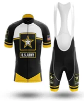 Nieuw 2022 US Army Cycling Team CCC Jersey 19D Pad Bike Shorts Set Quick Dry Ropa Ciclismo Mens Pro Bicycling Maillot Culotte Wear7106777