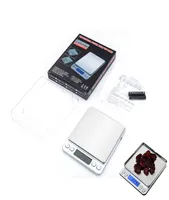 Brand Digital Electronic Scale dice 001G Pocket Weight Jewelry Kitchen Mini Bakery con escalas de pantalla LCD 1 kg 2kg 3kg 01G 500G 2219681