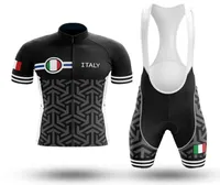 2022 ITALY Pro Bicicleta Equipo de manga corta Jersey Ciclismo Men039s Ciclismo Maillot Summer de ropa de ciclismo transpirable Sets8045608