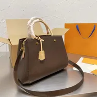 2022 Handbgs Top Quality Femmes en cuir Bagosing Sacs d'￩palsine de luxe sac ￠ main sac ￠ main sacs de messager pour femmes M41053