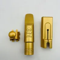 Soprano professionale di alta qualit￠ Soprano Alto sassofono bocchino in metallo oro bombardamento sax bombardamento Accessori dimensioni 5 6 7 8 91714819
