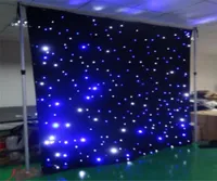 LED -sterrengordijn Tianxin LED's 3mx8m bruiloft achtergrond Stage achtergronddoek met multi -controller DMX -functie3258036