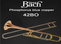 Stati Uniti Bach 42BO Trombone Drop B Turn F Fosforo Copper Professional Trombone Instruments8540706