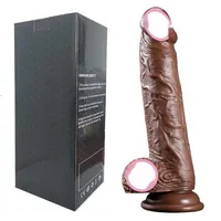 Sex Toy Massagebaste an realistischen Dildos für Frauen Big Dick Spielzeug riesiger Dildo -Penis mit Saugnegehalt Cup Gay Lesben Erwachsene Produkte