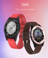 New Smart Watch SW98 Bluetooth Smart Watch HD 화면 모터 스마트 워치 안드로이드 iOS PK DZ09 U8 용 페그로미 카메라 마이크