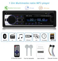 Autoradio JSD520 Auto Stereo 1 DIN Car Radio 12V Bluetooth V20 FM Aux Eingabempfänger Auto Audio SD USB MP3 MMC WMA JSD 5203523491
