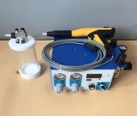 Профессиональные распылительные орудия лаборатории используют оборудование для электростатического порошкового покрытия с Mini Cup Fludized Hopper Experiment Machine Kit HT3028696660
