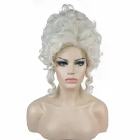 Marie Antoinette Wig Wig Women Cosplay Synthetic Hair Wigs165s