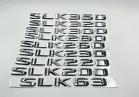 Для Mercedes Benz SLK Class W171 SLK63 SLK200 SLK220 SLK230 SLK260 SLK280 SLK300 SLK320 SLK350 CAR Chrome Alphabet Sticker E2533951