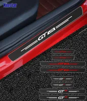 4PCS GT GTLine Carbonfaser -Autot￼ranbieter -Schutzaufkleber f￼r Peugeot 106 107 108 206 207 208 2008 3008 306 308 307 508 4074280166