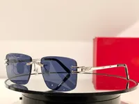 Nuevas gafas de sol recetadas para hombres CT0035RS Classic sin hebra de herradura de hebra sin láser.