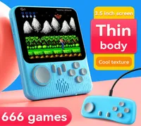 666 in 1 giocatore di gioco portatile G7 Kids Handhell ​​Video Game Console da 35 pollici giocatore di gioco Ultrathin con GamePad4629545