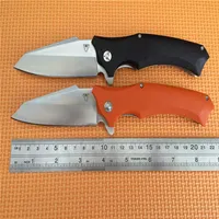 M2 Snake Head G10 Folding Knife Imitate Medford Knife Använd 9cr stålhårdhet 59HRC BALL Lager Knives A Qualit178x