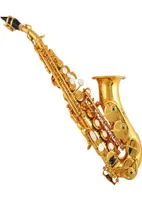 YANAGISAWA Curved Soprano Saxophone S991 Gold Key Brass Sax Professional Mouthpiece Patches Pads Reeds Bend Neck7463805