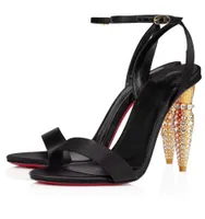 Ünlü marka kadınlar dudaklar kraliçe sandalet ayakkabı dudak şekle topuk seksi çıplak siyah pompalar parti düğün bayan gladiator santalias eu35-44 orijinal