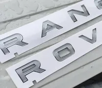 Letters Emblem Badge Logo for Range Rover SV Autobiography Sport Discovery Evoque Velar Carning Carling Hood Strunk Sticker4115789