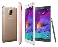 Original Refurbished Samsung Galaxy Note 4 N910F N910A N910T N910V LTE Smartphone 5.7 Inch 16MP 3GB 32GB Unlocked Phones