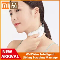Original Xiaomi YouPin Wellskins Micro Current Intelligent Lifting Scraping Massage Instrument BJ808 Lift och Dra åt ansiktskontur curv267q