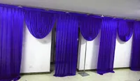 6m wide swags of backdrop valance wedding stylist backcloth swags Party Curtain Celebration Stage Background designs and drapes4037709
