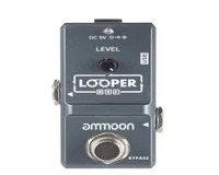Ammoon AP09 Pedal de guitarra Looper Efecto de guitarra eléctrica Pedal Verdadero Overdubs ilimitados 10 minutos Grabación5754190