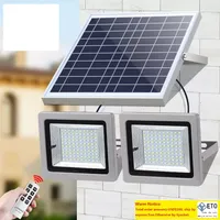 Solar Reflight Podwójne lampy na głowę LED LED Light Light Light do Outdoor Street Garden