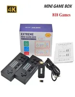 HD 4k 818 Retro Mini Video Game Console 628 821660 Classic Games With 2 Dual Portable USB Wireless Controller Output Dual Player1907690