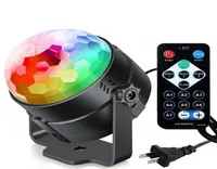 Disco Party Lights Strobe DJ Ball LED Effects Stage Lighting Sound Activated Bulb Dance Lamp With Remote Controller6369341