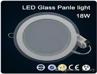 SMD5730 Glass Down Downlight Okrągłe oświetlenie sufitowe 18 W Panel Red -Downlight AC85265V Wysoka jasna dioda LED Light3477082