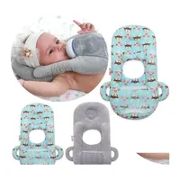 Pillows Baby Feeding Pillow Bottle Support Mtifunctional Nursing Cushion Infant Breastfeeding Er Care 221018 Drop Delivery Kids Mate Dhdq3