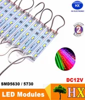 High Power 3 LEDS SMD 5630 5730 LED 모듈 DC 12V Channer Letter IP65 방수 흰색 따뜻한 WANT WANT WANT WANT WANT WANT WANT