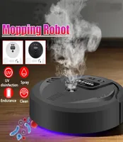 Aspiradoras Cleaners completamente automáticas Multifuncionales Smart Robot Cleaner USB Carga barriendo a aerosol seco y húmedo Desinfecti6760301