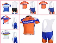 2019 Rabobank Team Pro Cycling Jersey V￪tements Bicycle MTB Bike ROPA CICLISMO Quickdry Sleeves Short Sports Wear X712811642480