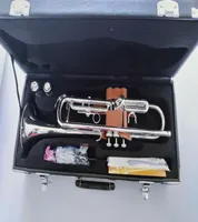 Tromba ytr2335s b musica piatta argento placcatura tromba strumenti in ottone suonando il regalo di promozioni super top6511087