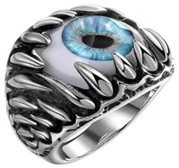 anillo Monster Eyes todo el se￱or del anillo King S925 Anniversary Anniversary Regalo de Navidad Titanium Lady Gold It CA DiMond Women4132818